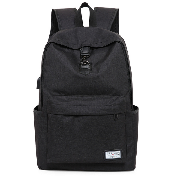 Backpack Grey Anti Theft Bag