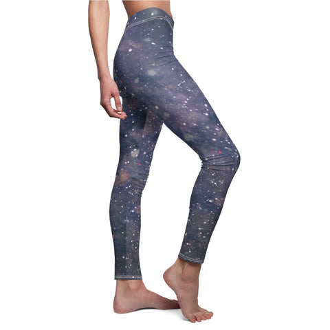 Women's Cut & Sew Casual Leggings (AOP)Heavenly Sky