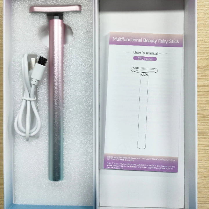 Face Massage Red Light Therapy Wand