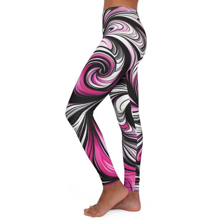 Women's Spandex Leggings (AOP)Swirl