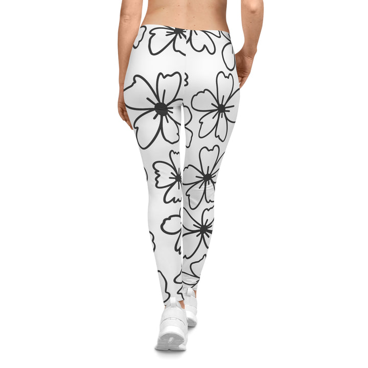 Women's Casual Leggings (AOP)Flowers