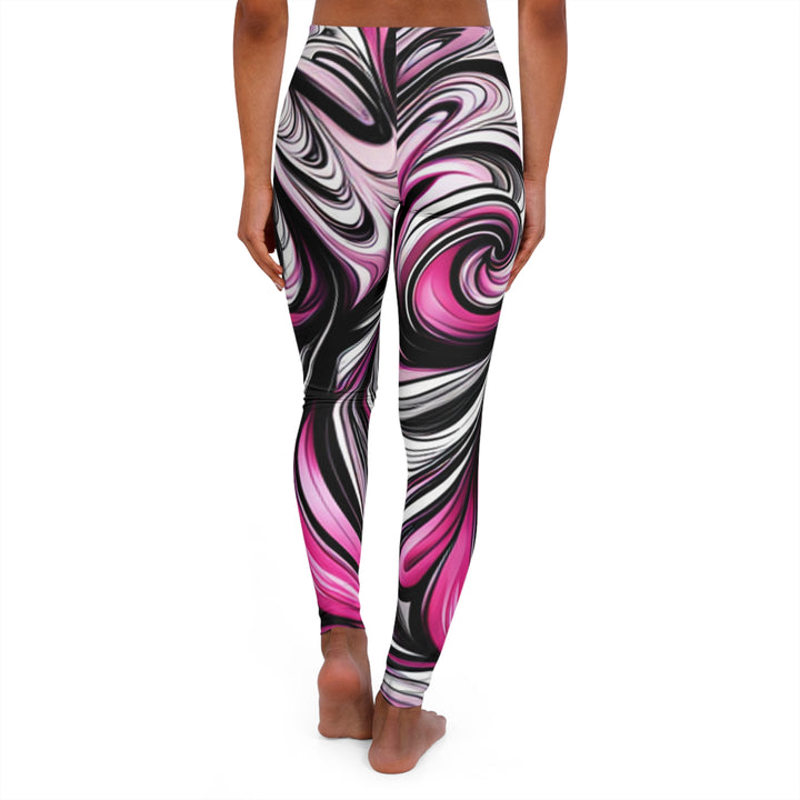 Women's Spandex Leggings (AOP)Swirl