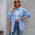 Washed Denim Jacket for Women