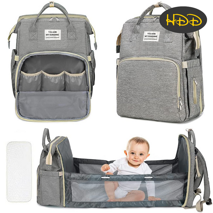 Fantastick Baby Diaper Bag/Changing Station/Portable Bed