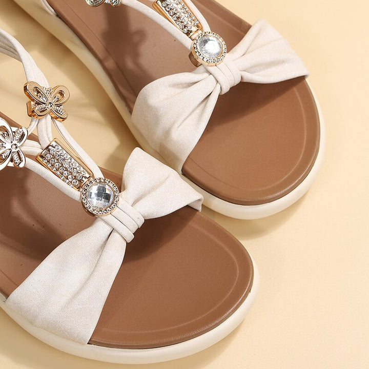 Plus Size 35-43 2023 New Women Sandals Fashion Flip Flops Shoes Roman Sandals Women Flat Shoes Summer Beach Ladies Shoes Sandals